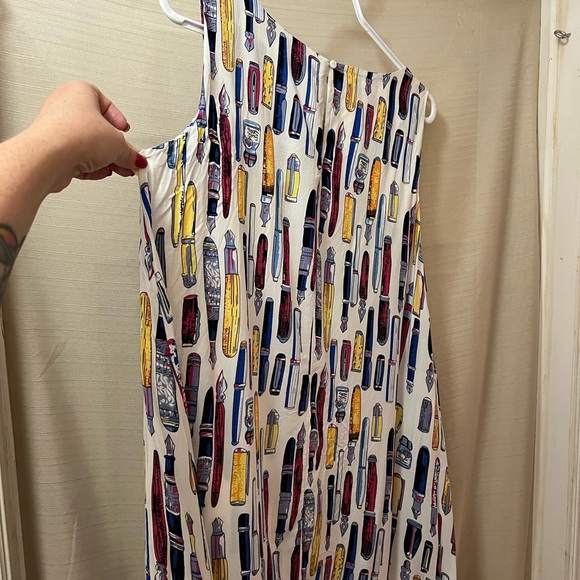 ⚪️ Banana Republic Colourful Patterned Mini Dress size m/L teacher pens - Picture 6 of 7